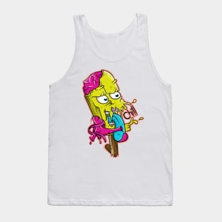 Funny Halloween Ice Pop Tank Top